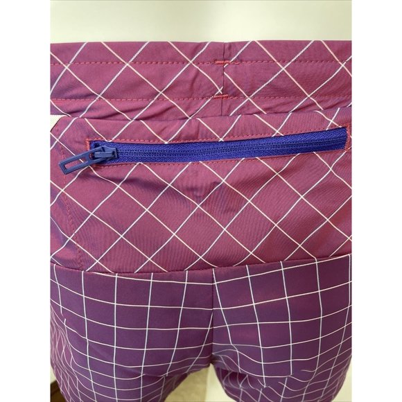 Adidas Women’s Shorts Purple Primeblue XS Blue lining Drawcord on Elastic, Logo - Picture 8 of 12